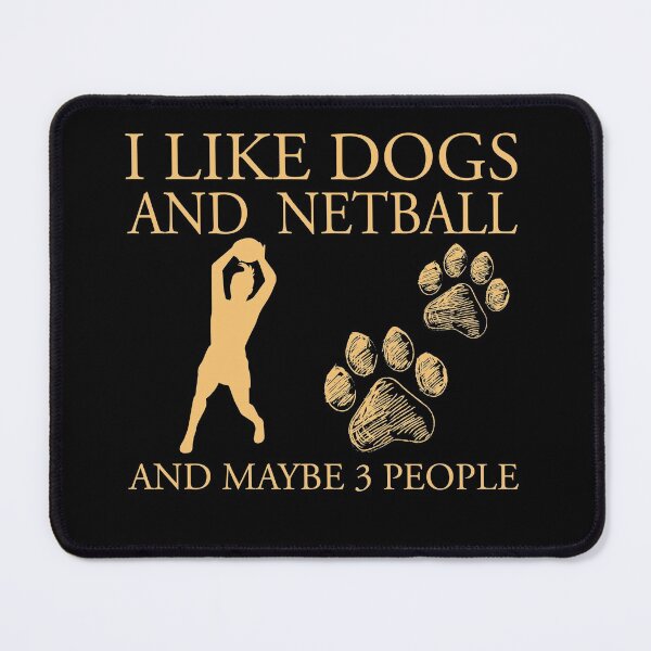 Item preview, Dogs and Netball Retro designed and sold by SweetPea49.