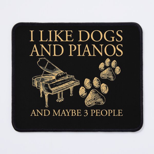 Item preview, Dogs and Pianos Retro designed and sold by SweetPea49.