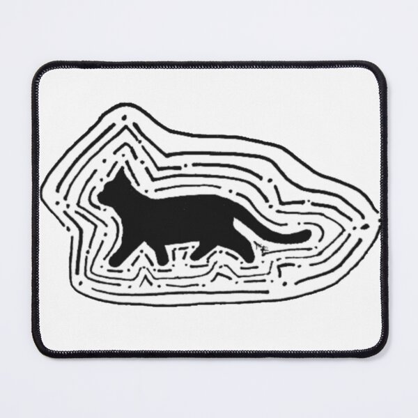 Item preview, Black Cat lines and dots designed and sold by Heichou1225.