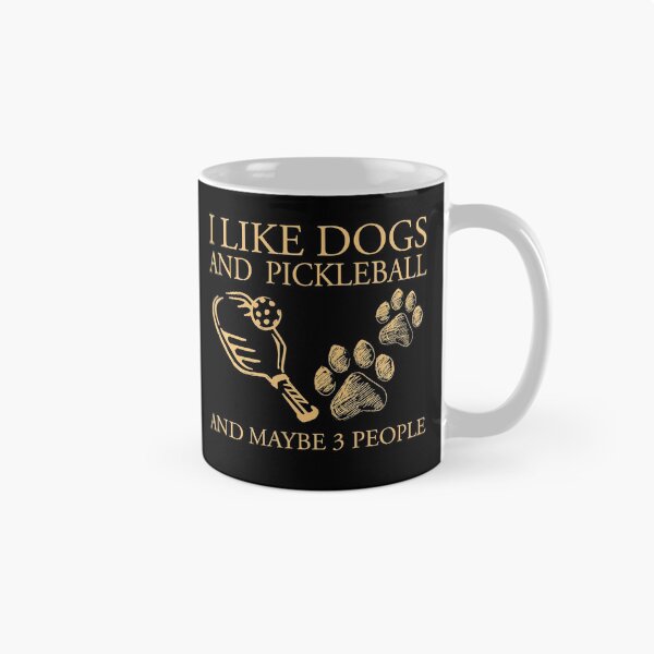 Item preview, Dogs and Pickleball Retro designed and sold by SweetPea49.