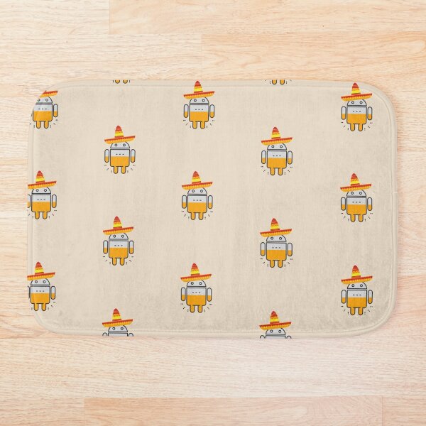 Item preview, ANDROID CON SOMBRERO MEXICANO designed and sold by Bazilik.