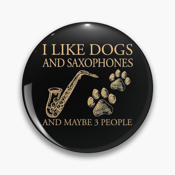 Aperçu de l'œuvre Chiens et saxophones rétro créée et vendue par SweetPea49.