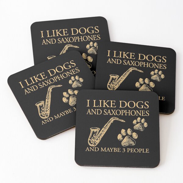 Item preview, Dogs and Saxophones Retro designed and sold by SweetPea49.