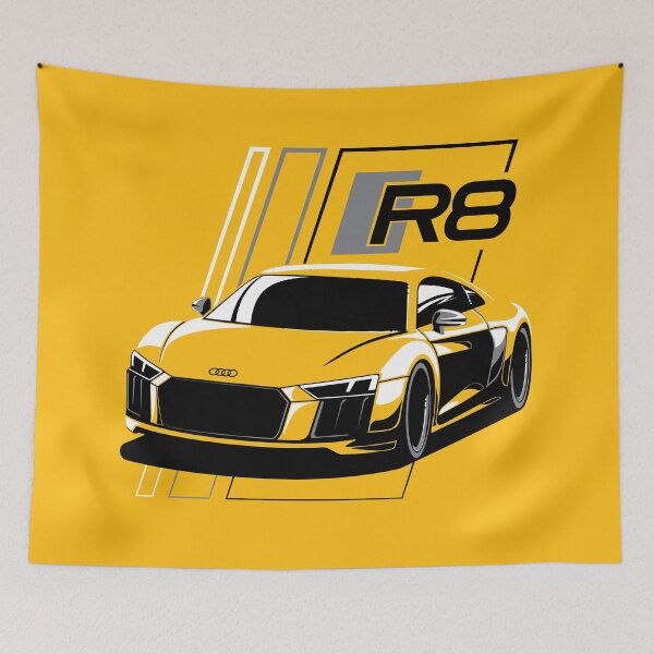 Item preview, R8 Yellow Super Sport V10 Car designed and sold by Horizon Illustration Motor Company.