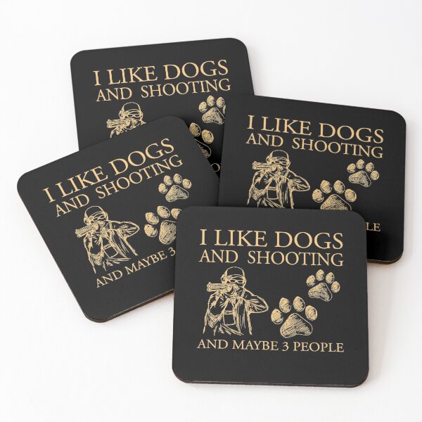 Item preview, Dogs and Shooting Retro designed and sold by SweetPea49.