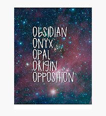The Lux Series - Galaxy Photographic Print