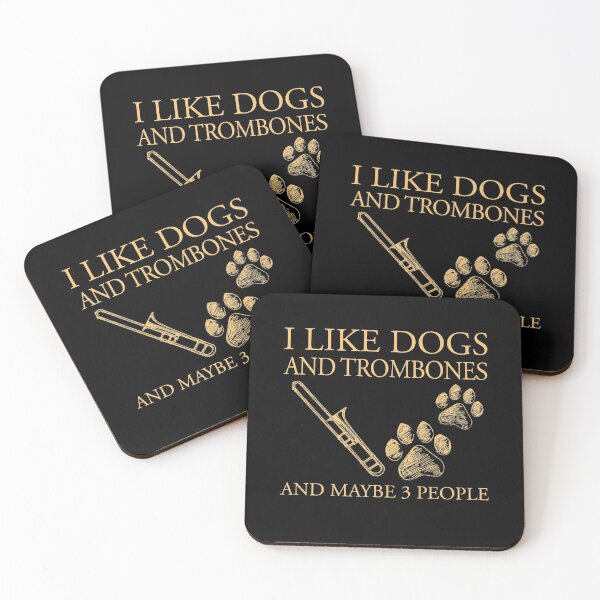 Item preview, Dogs and Trombones Retro designed and sold by SweetPea49.