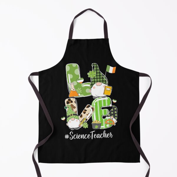 Item preview, Cute Gnome Shamrock LOVE ScienceTeacher Patricks Day Irish designed and sold by LemmikkiBadley.