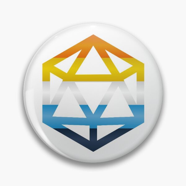Artikelvorschau, Aroace-Pride-Flagge D20 entworfen und verkauft von NovotnyDesigns.