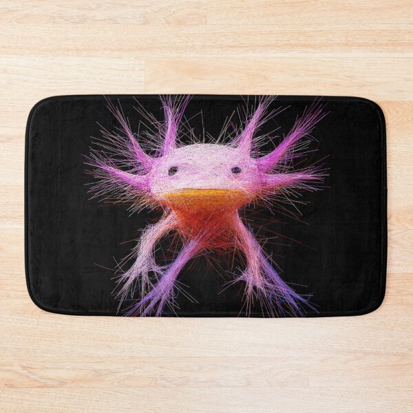 Item preview, Angry axolotl - Axolotl grunge style - Axolotl larve designed and sold by H Jonas.