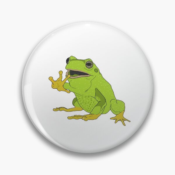 Aperçu de l'œuvre grenouille haut cinq créée et vendue par Penflow.