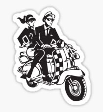 2Tone Scooter Sticker