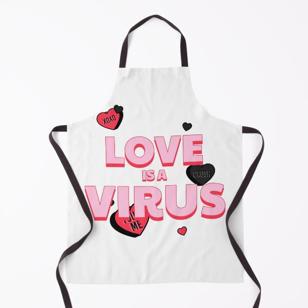Item preview, Valentines Day - Love is a Virus designed and sold by JPMprints.