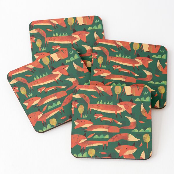 Item preview, Cute Fox Long Shape designed and sold by SweetTea4U.