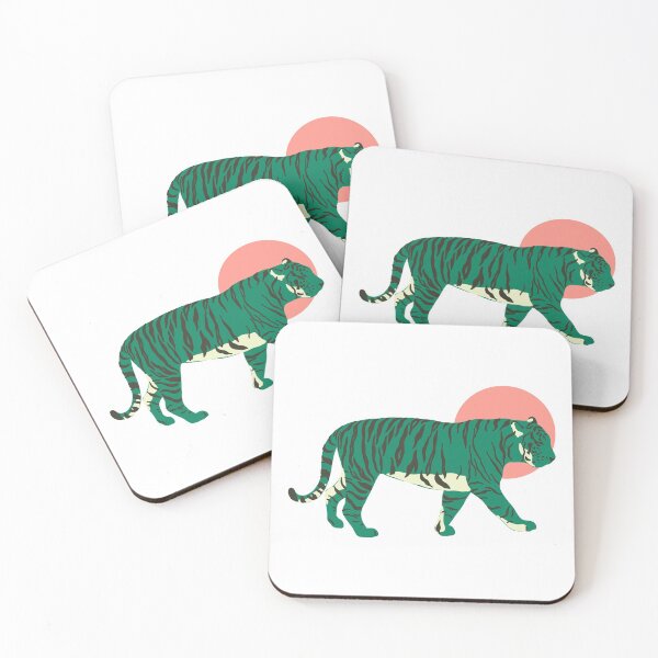 Item preview, Retro Green Tiger designed and sold by DAFIN.