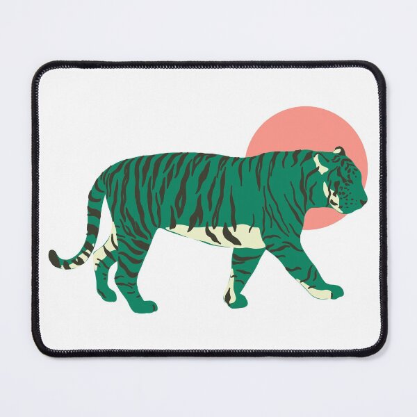 Item preview, Retro Green Tiger designed and sold by DAFIN.
