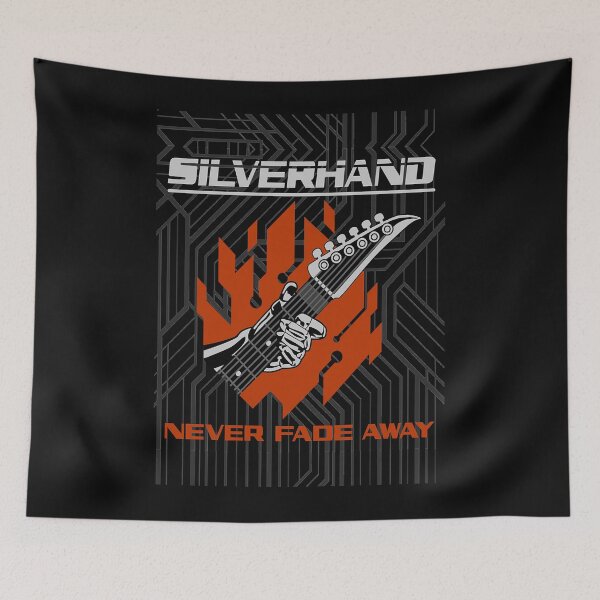 Item preview, Silverhand Never Fade Away Essential T-Shirt designed and sold by ThomasLevesque.