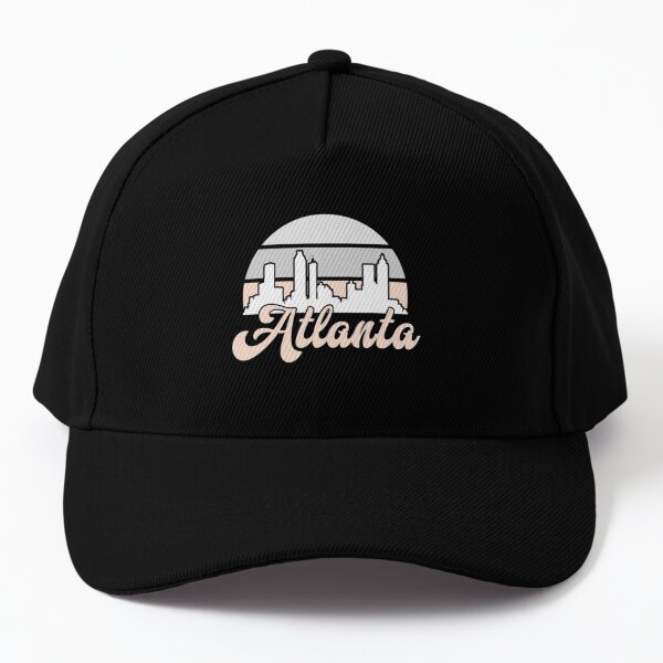 Navy ATL Georgia Tomahawk Hat | Baseball Trucker Hat | Tomahawk Chop |  Patch Hat | Atlanta | Golf | Father's Day