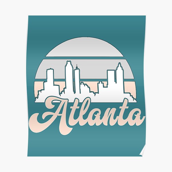 Atlanta Braves 2021 World Series Champions draw Skyline city art