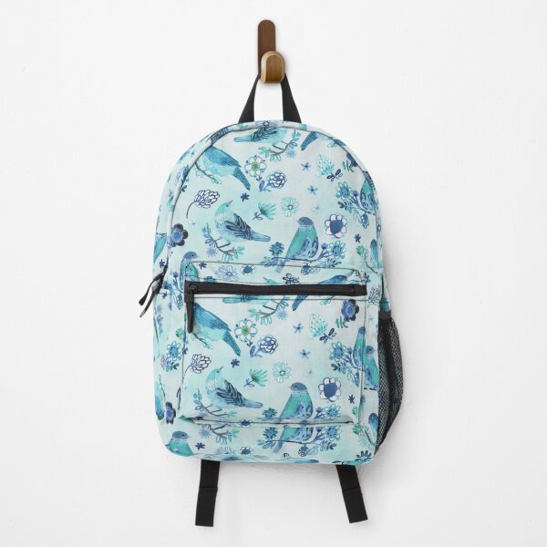 Item preview, Blue Bird Floral Watercolor designed and sold by SweetTea4U.