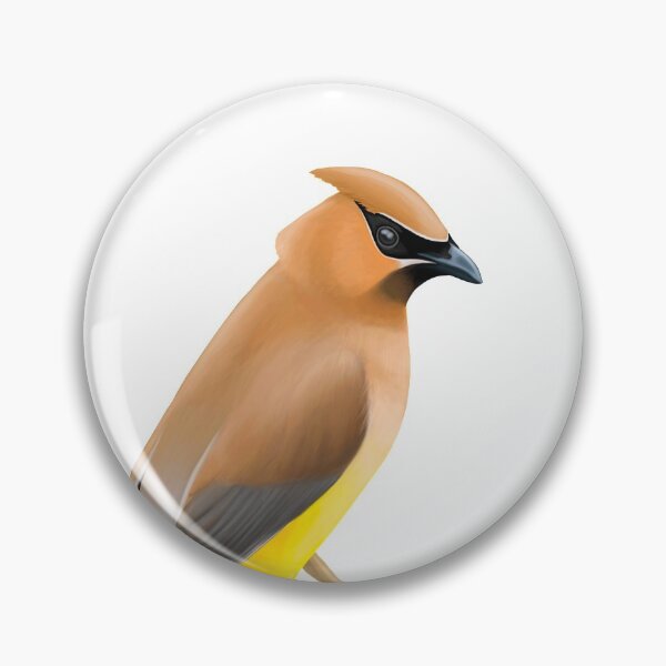 Item preview, Cedar Waxwing Bird Art designed and sold by smcewencote.