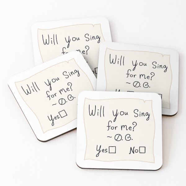 Item preview, Will You Sing For Me? designed and sold by BadgertheBagel.
