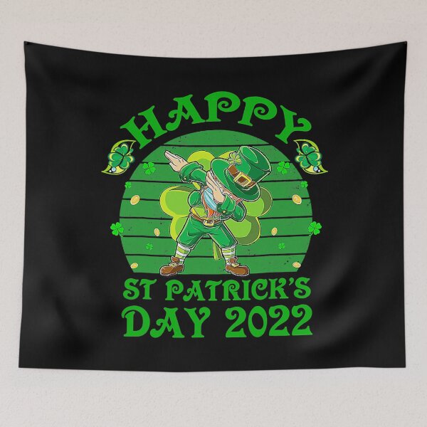 Item preview, Dabbing Leprechaun With Mask Happy St Patrick_s day 2022 designed and sold by LemmikkiBadley.