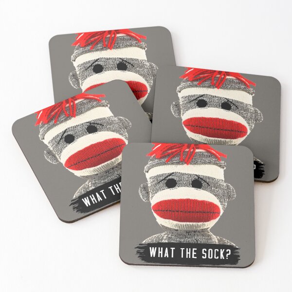 Item preview, What The Sock? Sock Monkey designed and sold by Dacdacgirl.