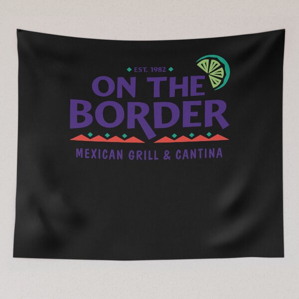 Item preview, On the Border Mexican Grill & Cantina Resto Classic T-Shirt designed and sold by SusanParker12.