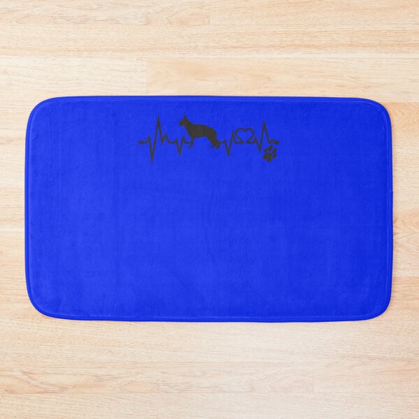 Item preview, GSD Stickers, German Shepherd Stickers - German Shepherd HeartBeat Sticker designed and sold by JuleBoltz.