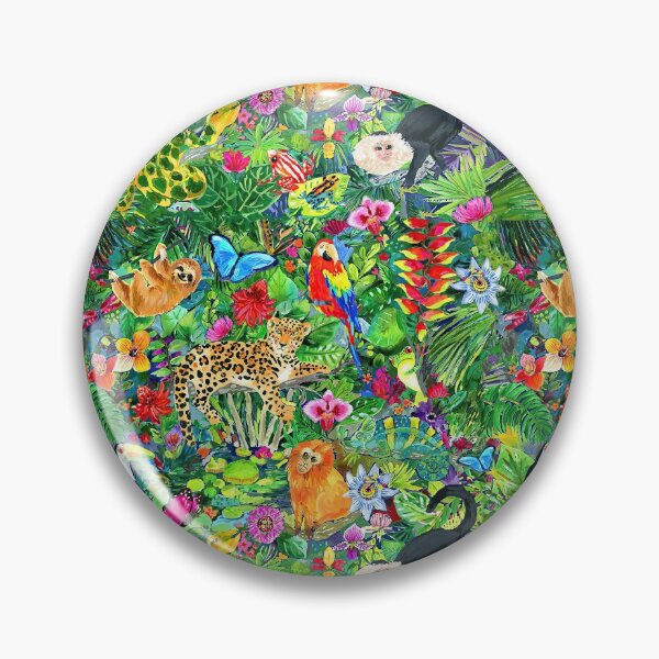 Item preview, Tropical Forest Animals designed and sold by SweetTea4U.