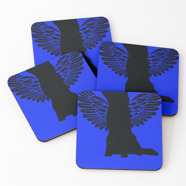 Item preview, GSD, German Shepherd Stickers - German Shepherd Dog with Wings Sticker designed and sold by JuleBoltz.