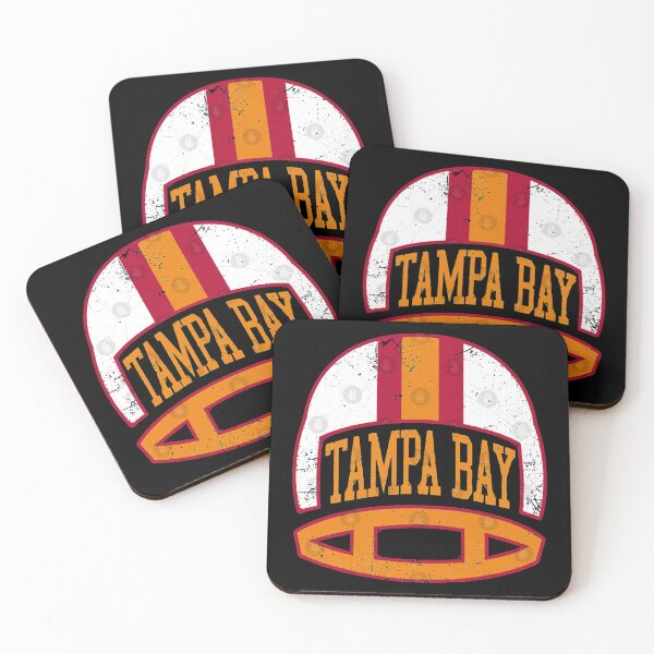 Item preview, Tampa Bay Retro Helmet - White    designed and sold by Carolina-Love.