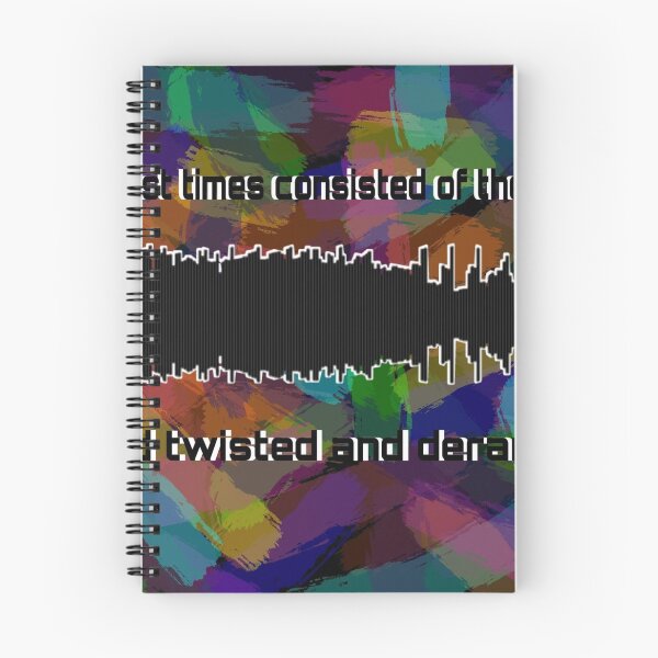 Item preview, Synesthesia Painting - Arctic Monkeys Crying Lightning (with lyrics) designed and sold by Izzy-MEIAGD.