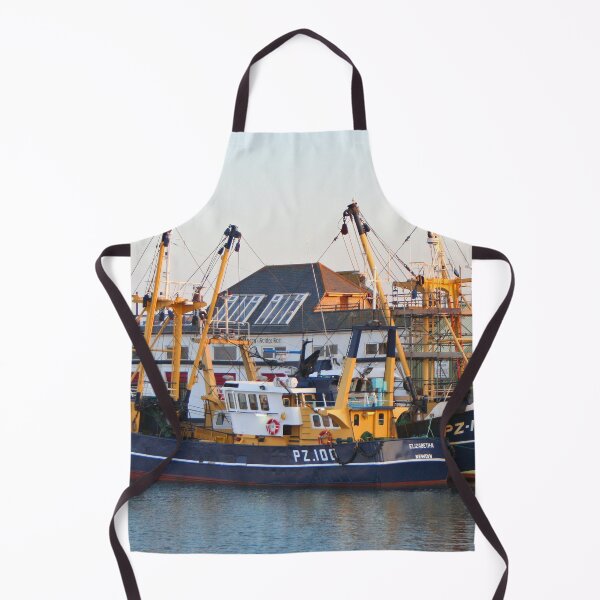 Item preview, Fishing boats, Penzance, England designed and sold by FranWest.