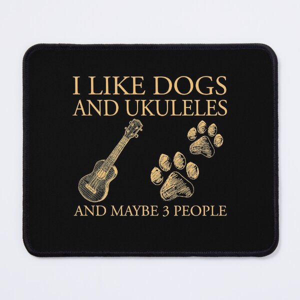 Item preview, Vintage Dogs And Ukuleles  designed and sold by SweetTea4U.