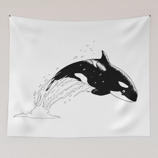 Item preview, Jumping Orca designed and sold by Hildegunn Hodne.