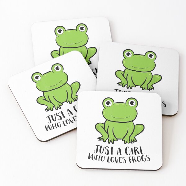 Item preview, Just A Girl Who Loves Frogs Funny Frog Lovers designed and sold by spherevilla.