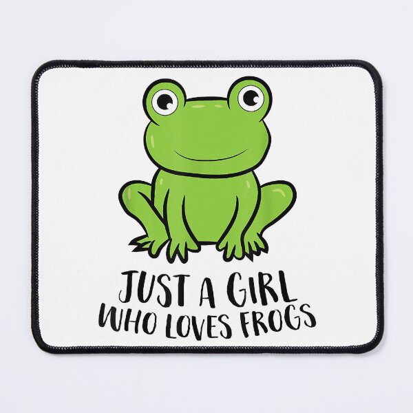 Item preview, Just A Girl Who Loves Frogs Funny Frog Lovers designed and sold by spherevilla.