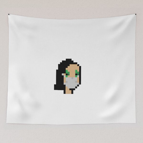 Item preview, CryptoPunk #2187 Facial mask Virus COVID-19 NFT female designed and sold by PetTotem.
