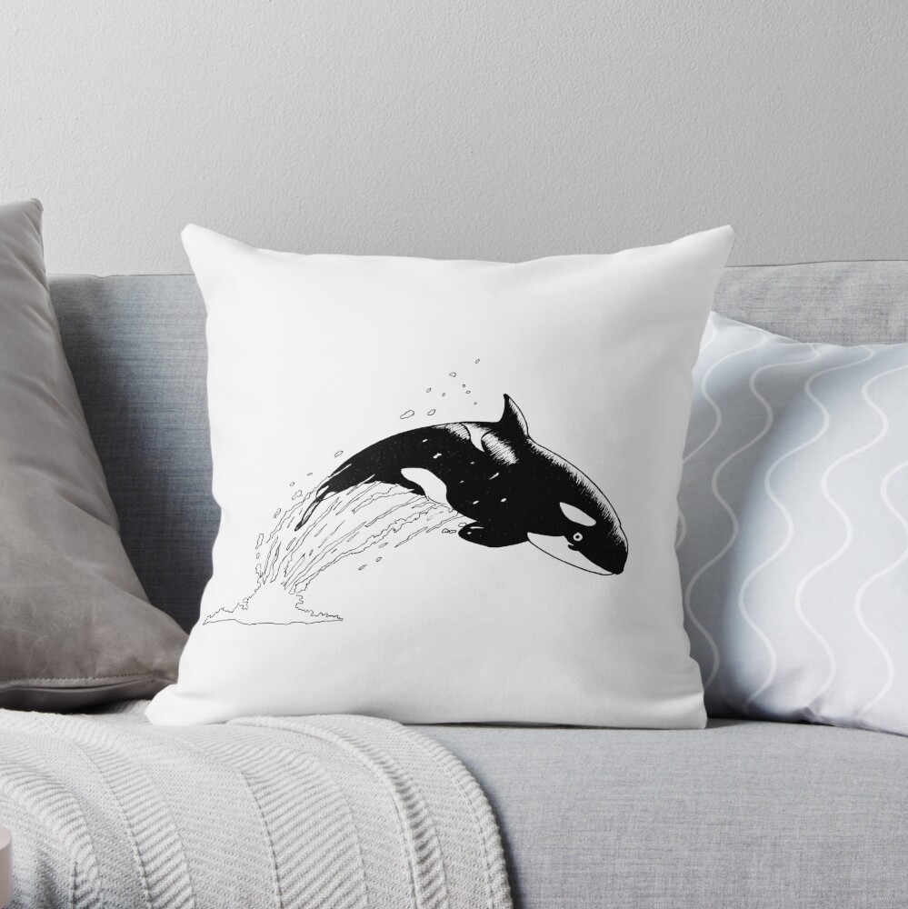 Item preview, Throw Pillow designed and sold by hildegunnhodne.