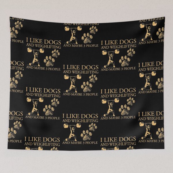 Item preview, Vintage Dogs And Weighlifting  designed and sold by SweetTea4U.