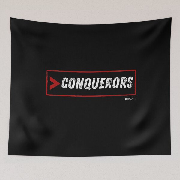Item preview, More than Conquerors (Dark) designed and sold by BravenWild.