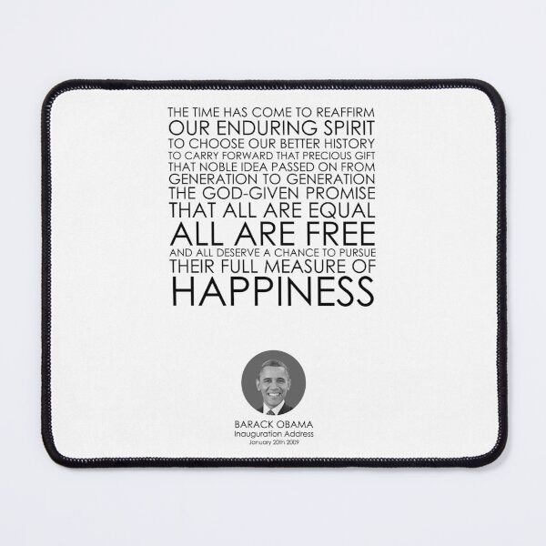 Item preview, Barack Obama, Inauguration Address, Great Speeches, Great Quotes, Famous Speeches, Famous Quotes, Quotes, Speeches designed and sold by rigisdesign.