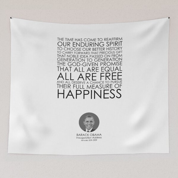 Item preview, Barack Obama, Inauguration Address, Great Speeches, Great Quotes, Famous Speeches, Famous Quotes, Quotes, Speeches designed and sold by rigisdesign.