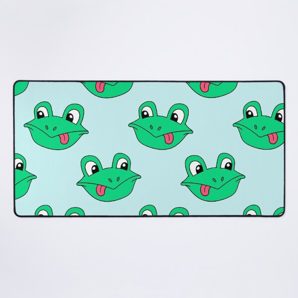 Item preview, Cute Funny Green Frog Faces designed and sold by silviaol.