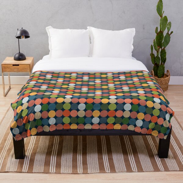 Item preview, Freshca Spots & Dots Mix (Navy background) designed and sold by Wrimple.