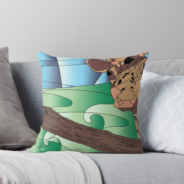 Item preview, Curious gazing cubic cow designed and sold by SoniasArtwork.