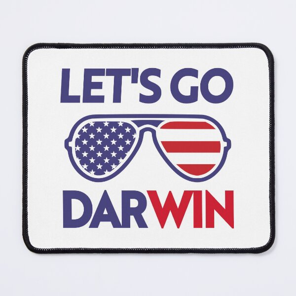 Item preview, Funny Let's Go Darwin Sarcastic Biden Sunglasses designed and sold by pixeljamz.