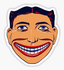 Steeplechase Gesicht Coney Island Sticker